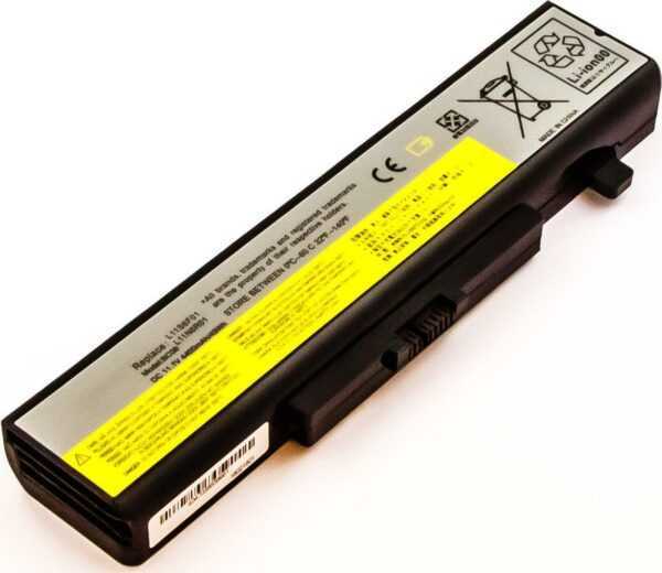 CoreParts MicroBattery - Laptop-Batterie (gleichwertig mit: Lenovo L11L6Y01) - 1 x 6 Zellen 4800 mAh - Schwarz - für Lenovo G480 2184, 2688, G580 2189, 2689, IdeaPad Y480 2093, Y580 2099, Z380 2129 (MBI3057)