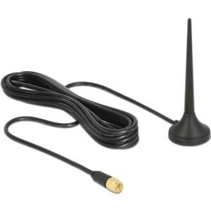 DeLOCK - Mobiltelefon-/Wi-Fi-Antenne - Innen / Außen - DECT, UMTS, GSM, LTE, Bluetooth, WLAN 2,4 GHz, ZigBee, Z-Wave, LoRa 868 MHz / 915 MHz (12416)