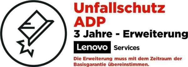 Lenovo Accidental Damage Protection - Abdeckung bei Schaden durch Unfall - 3 Jahre - für Chromebook C340-15, S340-14 Touch, IdeaPad 3 14ITL05, 3 15, 3 15ITL05, 5 14ALC05, S145-15