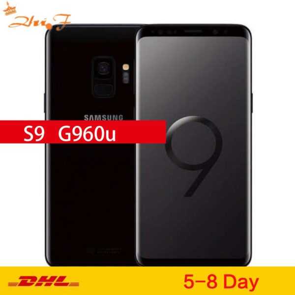 Samsung Galaxy S9 G960U/G960u1 Unlocked LTE Android Cell Phone Octa Core 5.8" 12MP 4G RAM 64G ROM Snapdragon 845 NFC 3000mAh