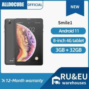 ALLDOCUBE Smile 1 Tablet 8 zoll Android 11 OS 3GB RAM und 32GB ROM 4G LTE Telefon anruf Tablet PC