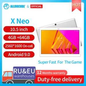 ALLDOCUBE X Neo Android 9 0 Dual 4G LTE Tablet Snapdragon 660 4GB RAM 64GB ROM 10 5 Zoll super