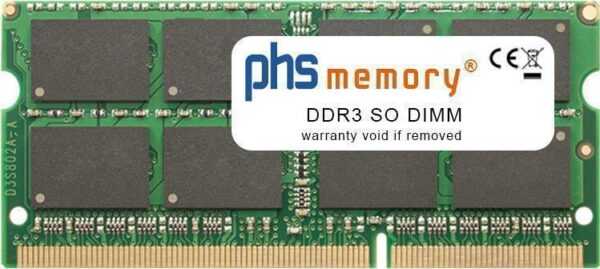 PHS-memory 16GB RAM Speicher passend für Lenovo IdeaPad 305-15IBD (80NJ) DDR3 SO DIMM 1600MHz PC3L-12800S (SP168227)