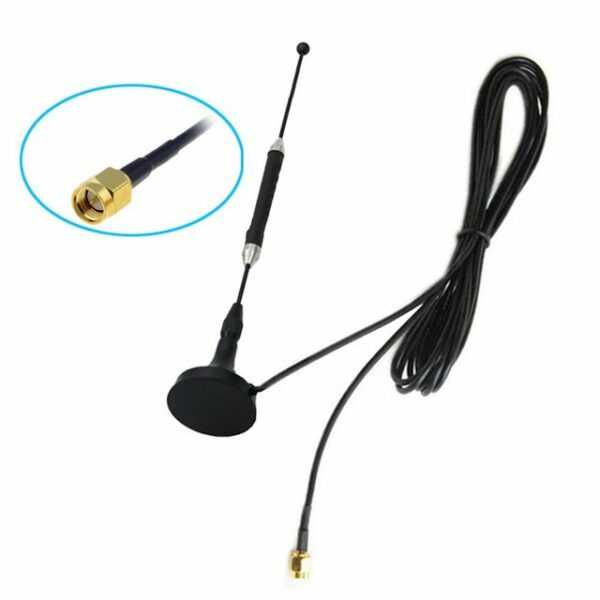 Bolwins "G55C Bolwins 12dbi SMA LTE 4G Antenne Antennenkabel Signalverstärker Magnet Standfuss 3m" WLAN-Antenne