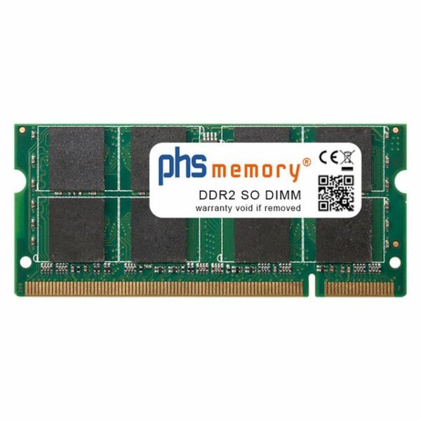 PHS-memory "RAM für Lenovo IdeaPad 3000 G555" Arbeitsspeicher