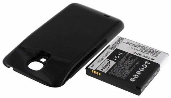 Powery "Akku für Samsung Galaxy S4 LTE 5200mAh Schwarz" Handy-Akku 5200 mAh (3.7 V)