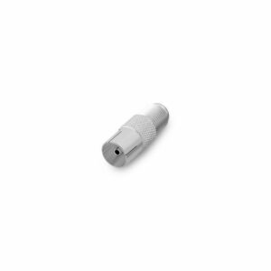 ARLI TV Adapter vergoldet IEC 9,5 mm Antennenbuchse Antenne Kabel Sat F-Adapter Coax Anlagen F-Stecker F-Buchse F-Kupplung F Verbindung Verbinder Übergang Koax 4K ARLI Gerade Buchse Kupplung Kabelzubehör