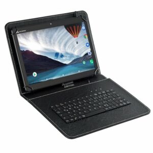 Acepad A145T v2023 Full-HD Tablet (10.1", 64 GB, Android 12, 4G (LTE), 4GB Ram, 10", Wi-Fi, FHD 1920x1200, mit USB-Tastaturtasche)