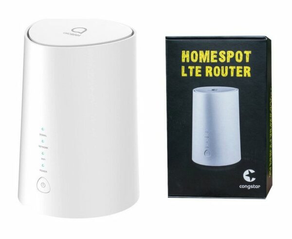 Alcatel HH71VM Homespot 4G+ Cat. 7 Router bis zu 300 Mbit/s 2 x TS-9 Congstar 4G/LTE-Router