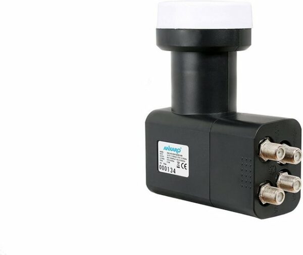 Ankaro Ankaro LNC 4000 Quattro Premium mit ausziehbaren Wetterschutz, LTE Universal-Quattro-LNB