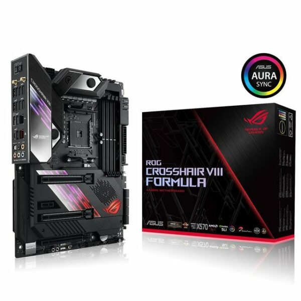 Asus ROG Crosshair VIII Formula Mainboard, Sockel AM4, DDR4, 5G, USB 3.2, Aura Sync