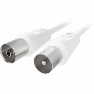 Belkin Antennen Koax-Anschlusskabel 75dB 5 m SAT-Kabel, (5.00 cm)