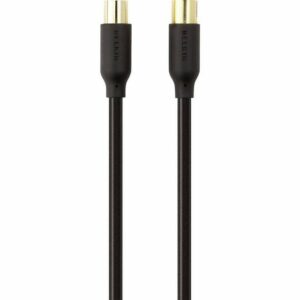 Belkin Antennen Koax-Anschlusskabel 90dB 2 m SAT-Kabel, (2.00 cm)