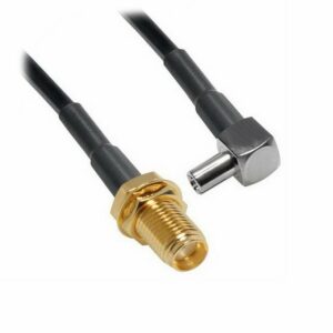 Bolwins E35 Bolwins TS9 Stecker auf SMA Buchse Pigtail Kabel Adapter abgewinkelt für Antenne 3m Verlängerungskabel, (300 cm)