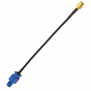 Bolwins H70 Bolwins GPS Antenne Kabel Adapter Fakra auf SMA Stecker passend für VW Skoda Audi Elektro-Kabel, (24 cm)