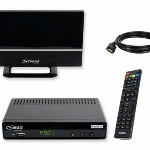 Comag SL65T2 freenet TV, Full HD DVB-T2 HD Receiver (2m HDMI Kabel, passive DVB-T2 Antenne)