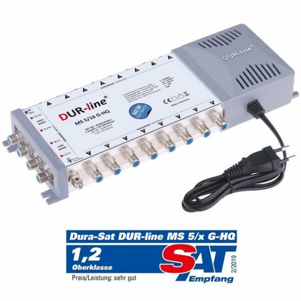 DUR-line DUR-line MS 5/16 G-HQ - Multischalter SAT-Antenne