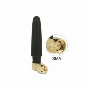 Delock 12624 - WLAN 802.11 b/g/n Antenne SMA Stecker 90° 2 dBi... WLAN-Antenne