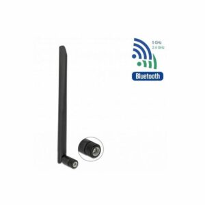 Delock 12636 - WLAN 802.11 a/ax/a/b/g/n Antenne RP-SMA Stecker... WLAN-Antenne