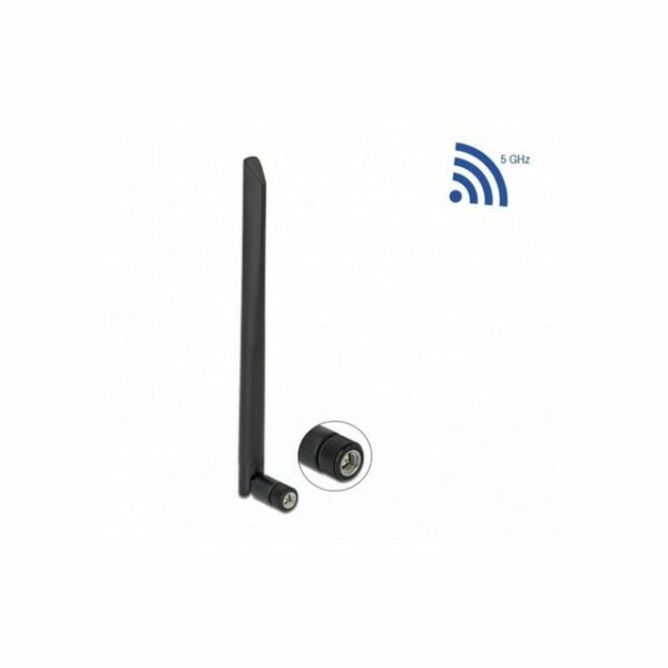 Delock 12637 - WLAN 802.11 a/ax/a/b/ Antenne RP-SMA Stecker 5... WLAN-Antenne