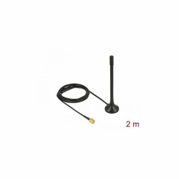 Delock 89490 - ISM 433 MHz Antenne SMA Stecker 2 dBi mit... WLAN-Antenne