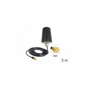 Delock 89534 - WLAN 802.11 b/g/n Antenne SMA Stecker 3 dBi omni... WLAN-Antenne