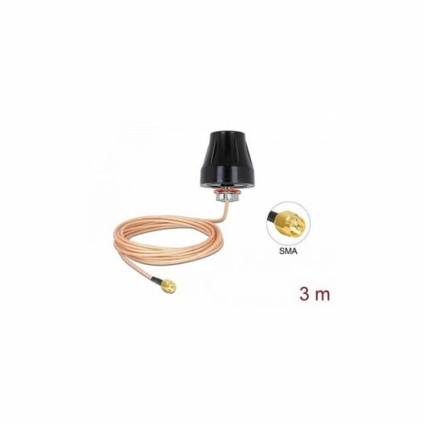 Delock 89589 - LTE Antenne SMA Stecker 2 dBi starr omni mit... WLAN-Antenne