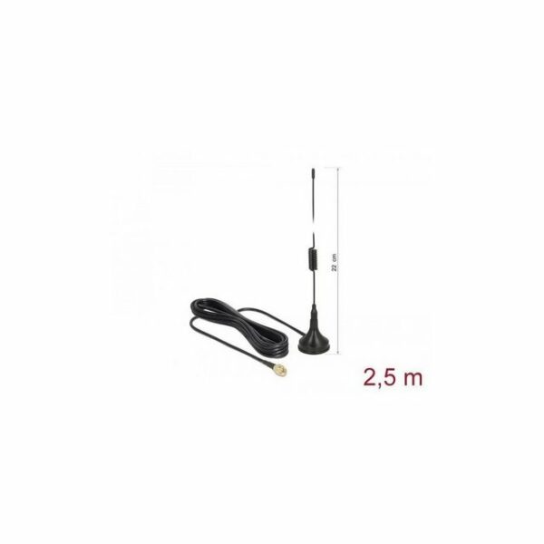 Delock 89613 - GSM / UMTS / LTE Antenne SMA 2 dBi starr omni... WLAN-Antenne