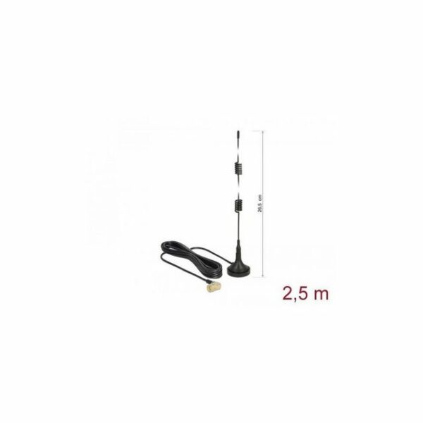 Delock 89614 - LTE Antenne SMA 90° 2,5 dBi starr omni mit... WLAN-Antenne