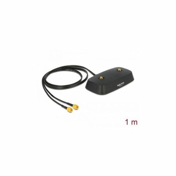 Delock Antennenfuß SMA Stecker > SMA Buchse LTE MIMO 1 m... WLAN-Antenne