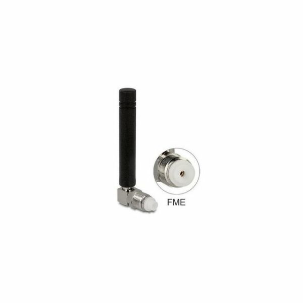 Delock GSM Quadband Antenne FME 2 dBi 90° omnidirektional starr... WLAN-Antenne