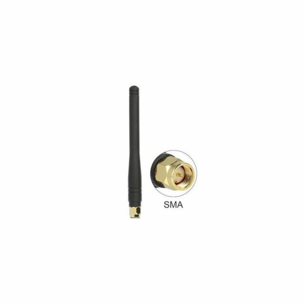 Delock ISM 433 MHz Antenne SMA 2,5 dBi omnidirektional flexibel... WLAN-Antenne