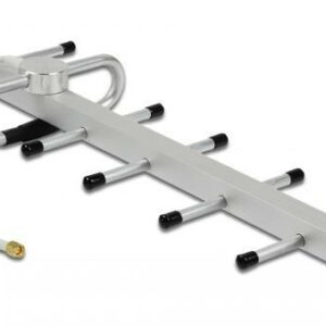 Delock LPWAN 806 - 896 MHz Yagi Antenne SMA Stecker 10 dBi starr direktional Wand- und Mastmontage outdoor (12569)