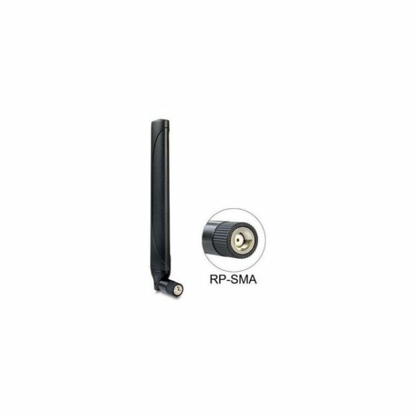 Delock LTE Antenne RP-SMA Stecker -0,9 - 2,3 dBi omni mit... WLAN-Antenne