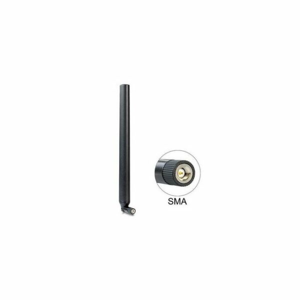 Delock LTE Antenne SMA Stecker 0,1 - 4,5 dBi omnidirektional... WLAN-Antenne