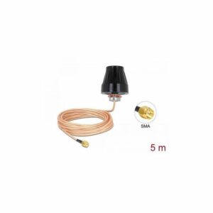 Delock LTE Antenne SMA Stecker 2 dBi starr omnidirektional mit... WLAN-Antenne