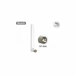 Delock WLAN 802.11 ac/a/b/g/n Antenne RP-SMA Stecker 2 - 5 dBi... WLAN-Antenne