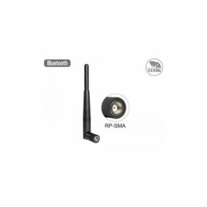 Delock WLAN 802.11 ac/a/h/b/g/n Antenne RP-SMA Stecker 3 dBi... WLAN-Antenne