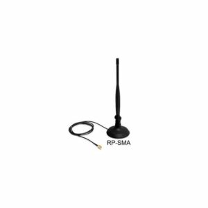 Delock WLAN 802.11 b/g/n Antenne RP-SMA 4 dBi omnidirektional... WLAN-Antenne