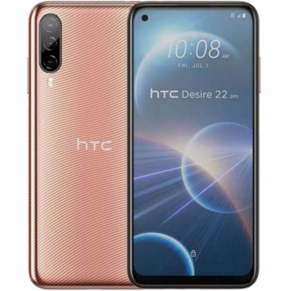 HTC Desire 22 Pro 5G 128 GB / 8 GB - Smartphone - gold Smartphone (6,6 Zoll, 128 GB Speicherplatz)