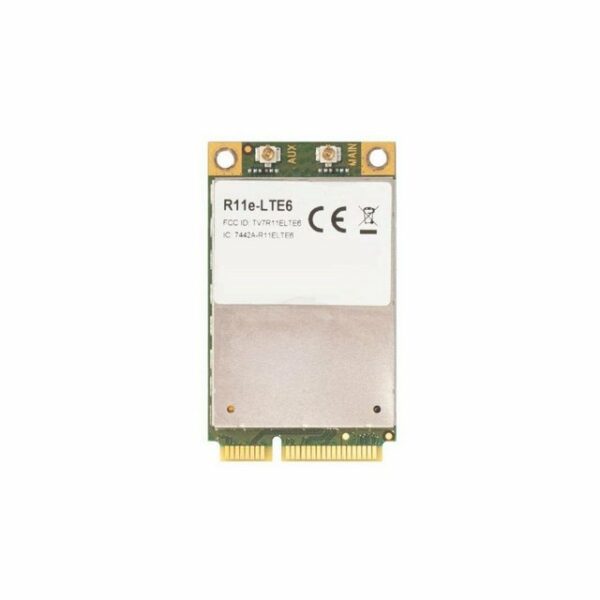 MikroTik R11E-LTE6 - 2G/3G/4G/LTE miniPCI-e-Karte mit 2x... Computer-Adapter