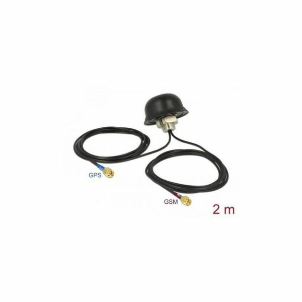 Navilock 89488 - Multiband GNSS SMA 28 dBi / 5 dBi Antenne 2x 2 m... WLAN-Antenne