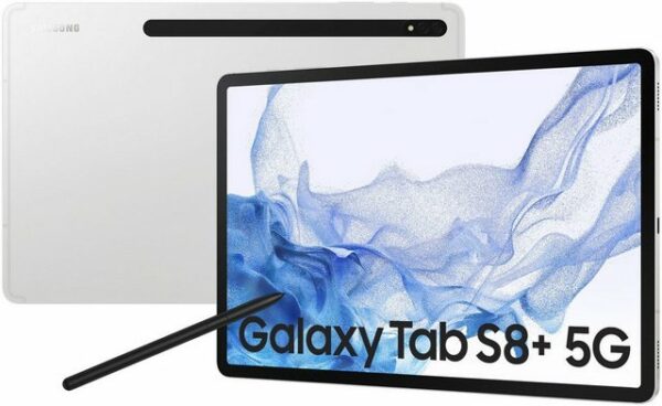 Samsung Galaxy Tab S8+ 5G Tablet (12,4", 256 GB, Android,One UI,Knox, 5G)