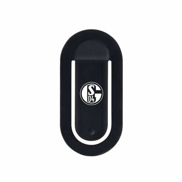 Schalke 04 Handy-Halterung, (flapgrip mit FC Schalke 04-Logo Handy Halterung Smartphone Halter Auto Universal Lüftungsgitter)