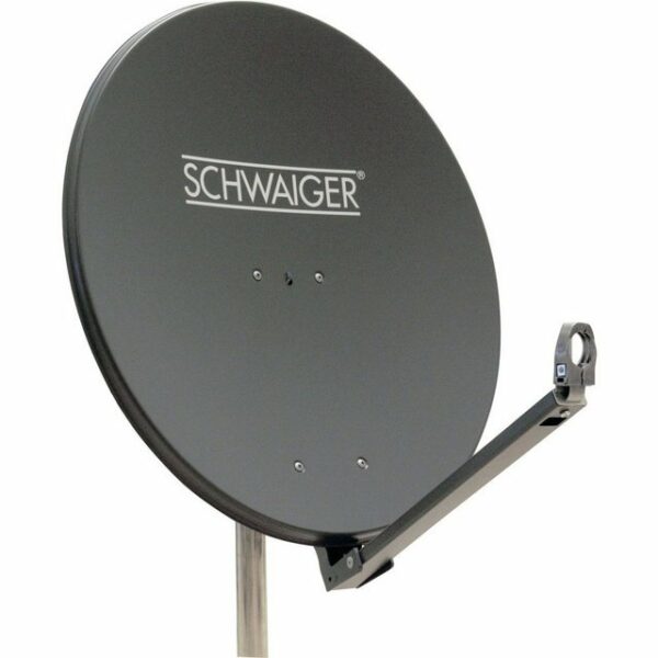 Schwaiger SPI710.1 Aluminium - Anthrazit Satellitenschüssel 80 cm SAT-Antenne