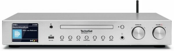 TechniSat DIGITRADIO 143 CD (V3) Digitalradio (DAB) (Digitalradio (DAB), UKW mit RDS, Internetradio, Antenne, Digital HiFi-Tuner, DAB-Radioadapter, Bluetooth-Audiostreaming)