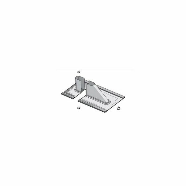 Televes BBZ4260/2 - Reperaturziegel, 2-teilig, für die Mastmontage WLAN-Antenne