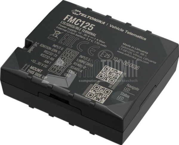 Teltonika FMC125 LTE Terminal mit GNSS & LTE/3G/GSM Konnektivität, RS-485&232 Fleet Management (FMC125)