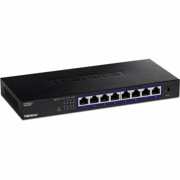 Trendnet TEG-S380 8-Port 2.5G Switch Netzwerk-Switch (Unmanaged)