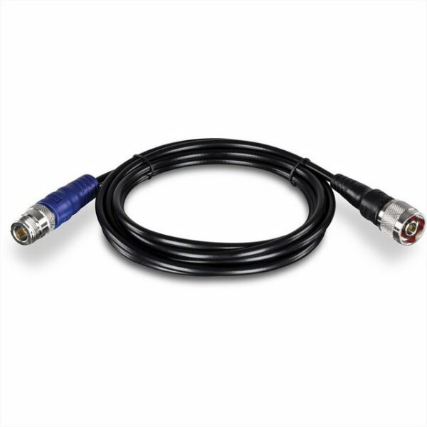 Trendnet TEW-L402 2m N-Typ N-Typ Schwarz, Blau Koaxialkabel WLAN-Antenne